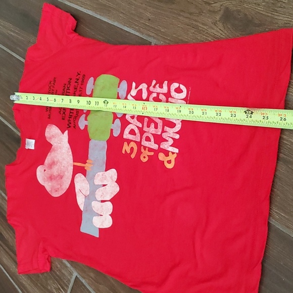 Woodstock Poster T-shirt Tag Women L - Picture 6 of 6